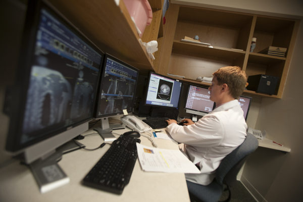 Radiation treatment planning room