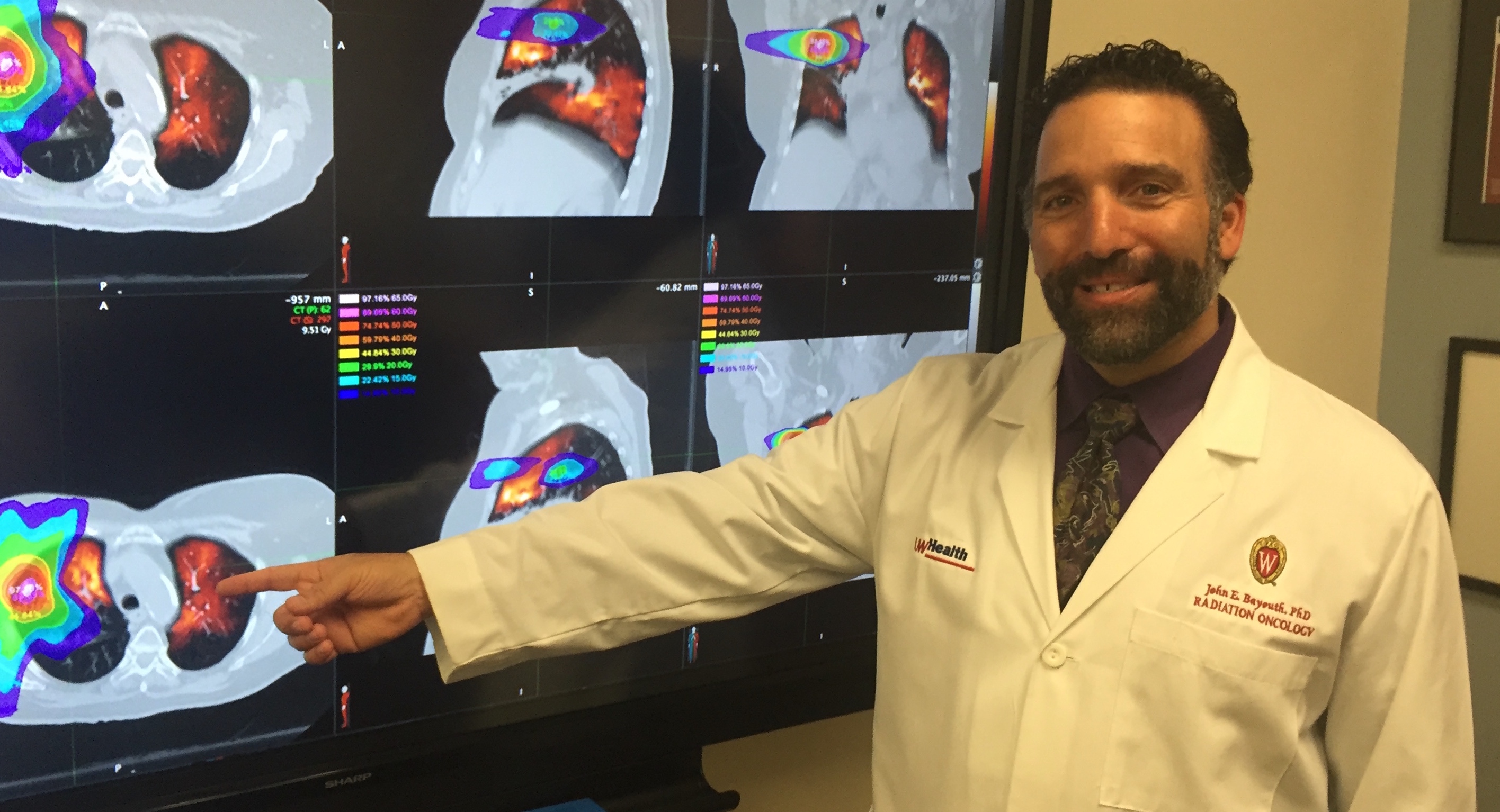 John Bayouth and lung MRIs