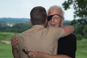 UW Head and Neck Surgeon Dr. Greg Hartig with Karl Harter