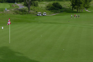 Photo of the greens at University Ridge Golf Course