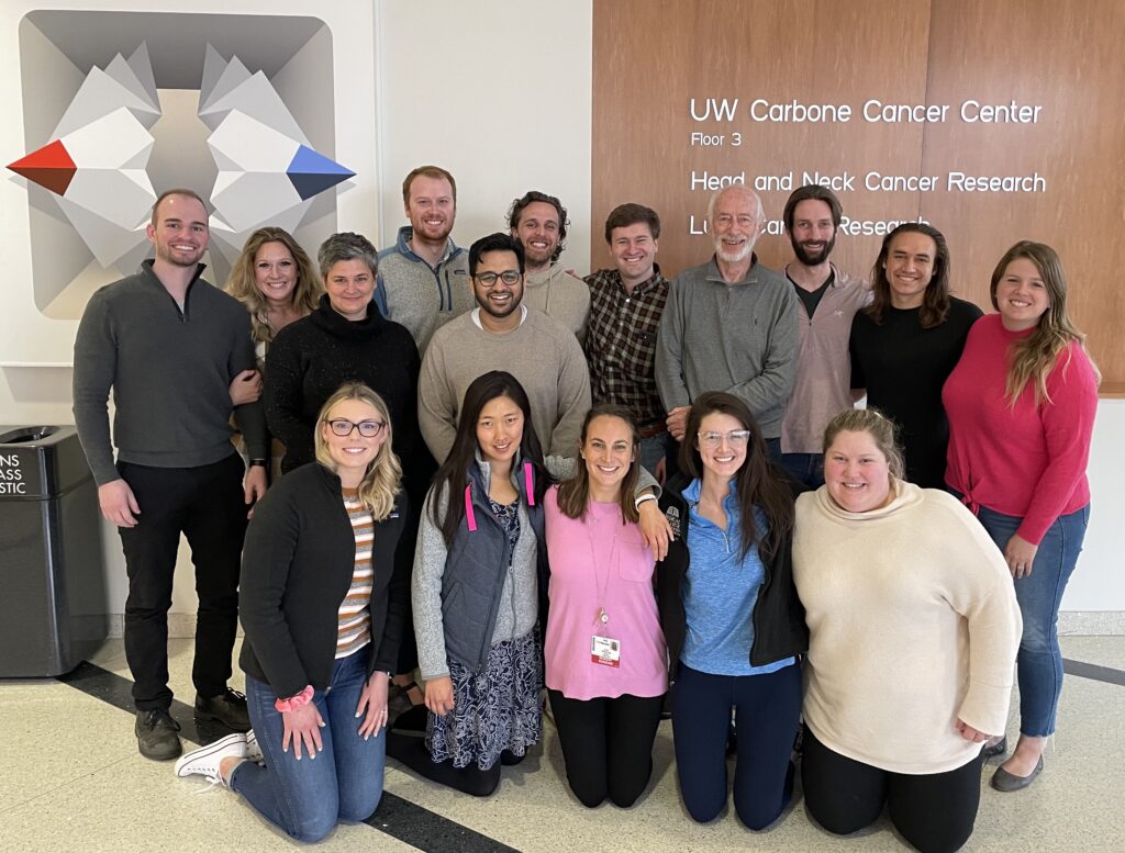 group photo of 2022 radiobiology course