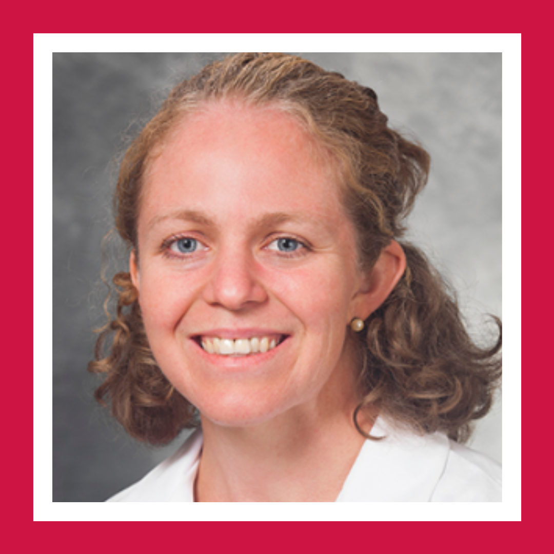 Framed headshot of Jessica Schuster, MD