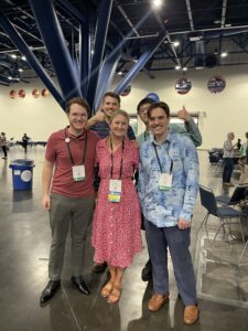 Photo of Glide-Hurst Lab in convention room