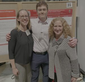 Photo of Dr. Pippa Cosper, Pate Lantz, and Chancellor Jennifer Mnookin
