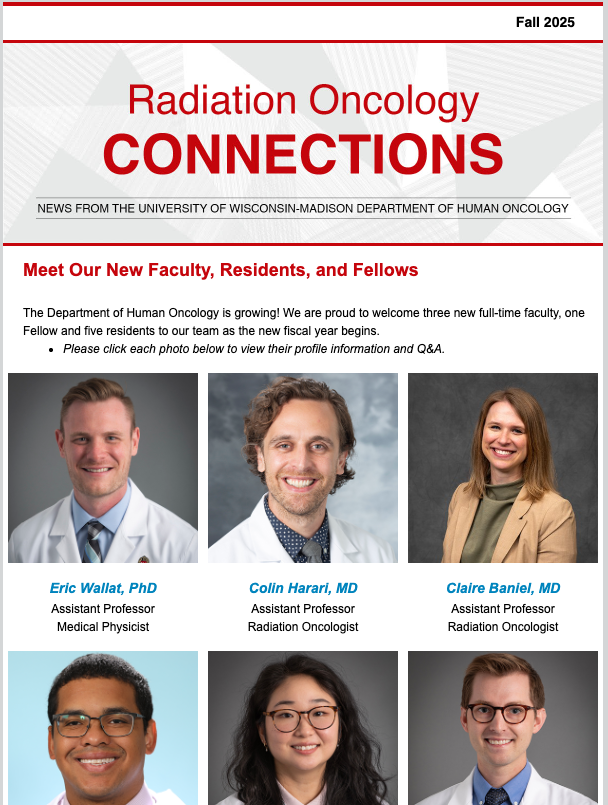 DHO Fall Newsletter front page